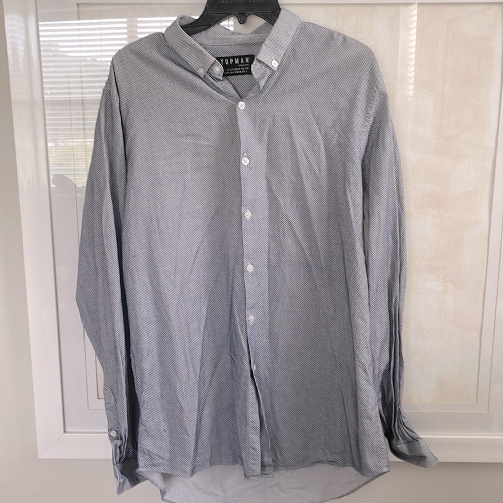 Topman Mens dress shirt -size US L